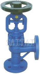 Bellow Seal Globe Valves, Angle, DIN